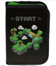 Школьный рюкзак на колёсах Paso Minecraft Gamer 5 в 1, с телескопической ручкой, пеналом, ланч-боксом и бутылкой и сумкой для обуви - изображение 7
