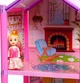 Игровой кукольный особняк Picollo Emilia три уровня с полным комплектом мебели - изображение 5