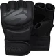 Перчатки тренировочные RDX Grappling Gloves F15 GGR-F15MB S Черные (5054421052570) - изображение 1