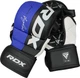Перчатки тренировочные RDX Grappling Gloves Rex T6 Plus GGR-T6U L Черно-синие с белым (5054421880678) - изображение 5