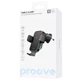 Автомобильный держатель с беспроводным ЗП Proove Triple Clamp 15W black - изображение 4