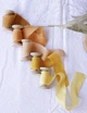 Стрічка шовкова декоративна глянсова VTILENE помаранчова, Cinnamon, 1.5 см, 3 м - зображення 2