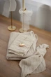 Плотный марлевый раннер для сервировки стола и фотосессий VTILENE, Chalk beige, 60 см, 1 м - изображение 3