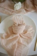 Марлевая салфетка для декора стола VTILENE, Nude, 45х45 см - изображение 1