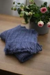 Плотный марлевый раннер для сервировки стола и фотосессий VTILENE, Navy Blue, 60 см, 1 м - изображение 5