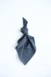 Хлопковая салфетка сервировочная рустик VTILENE, Dark Grey, 35х35 см - изображение 2