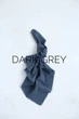 Хлопковая салфетка сервировочная рустик VTILENE, Dark Grey, 35х35 см - изображение 5
