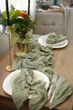 Марлевая салфетка для декора мероприятия VTILENE , Sage green, 45х45 см - изображение 6