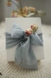 Подарункова стрічка з батисту VTILENE блакитна 3 м, Dusty blue, 2.5 см - зображення 4