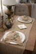 Декоративный марлевый раннер для фотосессий VTILENE, Warm linen, 60 см, 1 м - изображение 2