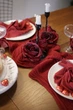 Плотный марлевый раннер для сервировки стола и фотосессий VTILENE, Deep red, 60 см, 1 м - изображение 1