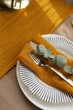 Марлевая салфетка сервировочная премиум VTILENE , Mustard, 45х45 см - изображение 4