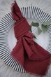 Салфетка сервировочная из 100% хлопка VTILENE, Wine, 35х35 см - изображение 3