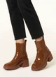 Жіночі ботильйони STEVE MADDEN Коричневий 37 #11986 - зображення 8