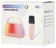 Zestaw do karaoke Ikonka głośnik Bluetooth LED RGB 2 mikrofony USB (KX2860) (5903039770218) - obraz 1
