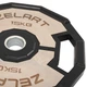 Блины диски 15кг d-51мм резиновые 2 Handle металлическая втулка Zelart черный-серый TA-4792-15 - изображение 4