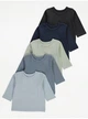 Кофта в рубчик (5 шт) George - изображение 1