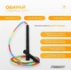Скакалка EasyFit FreeRope бисерная 2.7 м Мультиколор (56003729) - изображение 3
