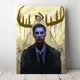 Интерьерная картина Настоящий детектив, True Detective, интерьерный постер по сериалу, 42×30 см (id1570) - изображение 1