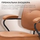 Крісло офісне SIHOO L3 PVC Vintage Brown (L3D-M101) - зображення 11