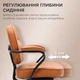 Крісло офісне SIHOO L3 PVC Vintage Brown (L3D-M101) - зображення 13