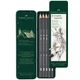 Набор карандашей Faber-Castell Graphite Aquarelle 5 шт метал. пенал (24146) (24146) - изображение 1