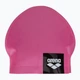 Шапочка для плавания Arena Logo Moulded Cap ( 001912-214) силиконовая, Розовый - изображение 4