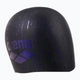 Шапочка для плавания Arena Shine Cap (009386-202) силикон, для тренировок и соревнований,Black/Blue - изображение 1