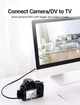 Кабель HDMI Vention mini-HDMI to HDMI-A Male 4K HD 1.5M Black (VAA-D02-B200) - зображення 4