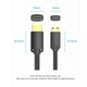 Кабель HDMI Vention mini-HDMI to HDMI-A Male 4K HD 3M Black (AGHBI) - зображення 8