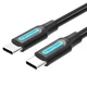 Кабель Vention USB 2.0 C Male to Male Cable PVC Type 1.5M Black (COSBG) - зображення 1