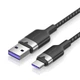Кабель Vention USB 2.0 A Male to C Male 6A Cable 2m Aluminum Alloy Type (CTOBH) - зображення 1