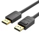 Кабель Vention DisplayPort v1.2 1m Black, 4K 60Hz, 2K 144Hz (HACBF) - изображение 1