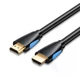 Кабель HDMI Vention HDMI 2.0 HDMI Cable 2M Black (VAA-M02-B200) - зображення 1