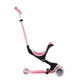 Самокат з сидінням 3 в 1 Globber GO-UP Deluxe Lights Pastel Pink від 1 до 9 років (646-710-2) - зображення 2