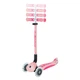 Самокат з сидінням 3 в 1 Globber GO-UP Deluxe Lights Pastel Pink від 1 до 9 років (646-710-2) - зображення 8