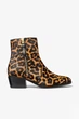 Женские ботинки Michael Kors 36.5 Черный/Леопардовый (136050) - изображение 4