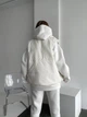 Жилетка женская на молнии жилет без капюшона плащевка утепленная 200 синтепоном 42-44 молочная - изображение 4