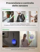 Складна електрична ракетка для знищення комарів YISSVIC, 4000 В, що перезаряджається через USB-C, 1800 мАг, потужна, для знищення мух та молі, біла. - зображення 8