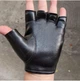 Рукавички безпалі шкіряні GLOVES унісекс L чорний 04675 - зображення 5