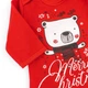 Дитячий святковий комплект Dexter`s з начісом christmas bear 80 см - зображення 3