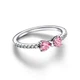 Кольцо Pandora "Розовый бант" 16р - изображение 1