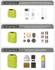 Гермомешок Naturehike CNK2550XB012 8 л Желтый (6977465868268) - изображение 3