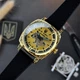 Годинник наручний Awarder 021 Де би не була Gold-Gold-Black - изображение 5