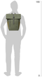 Рюкзак для ноутбука RIVACASE Eden 7826 14" Olive Green (RC7826_GN) - зображення 2