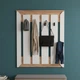 Вешалка настенная Эверест Нордик-900 90х6х110 см Белый/Дуб крафт золотой (TQP-5517) - изображение 6