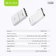 УМБ повербанк Bavin PC1066S 10000mAh 22.5W MagSafe/PD/IQ/QC3.0/Qi White (Y-PC1066S-WH) - изображение 7