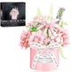 Конструктор No Brand Bouquet of Dianthus Floral Luxury 350 деталей Різнокольоровий (2104619304) - изображение 1