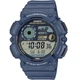 Электронные часы Casio WS-1500H-2A синие 100 м - изображение 2