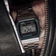 Наручные часы Casio A158WA-1, цифровые, стальной браслет, водозащита 30 м - изображение 3